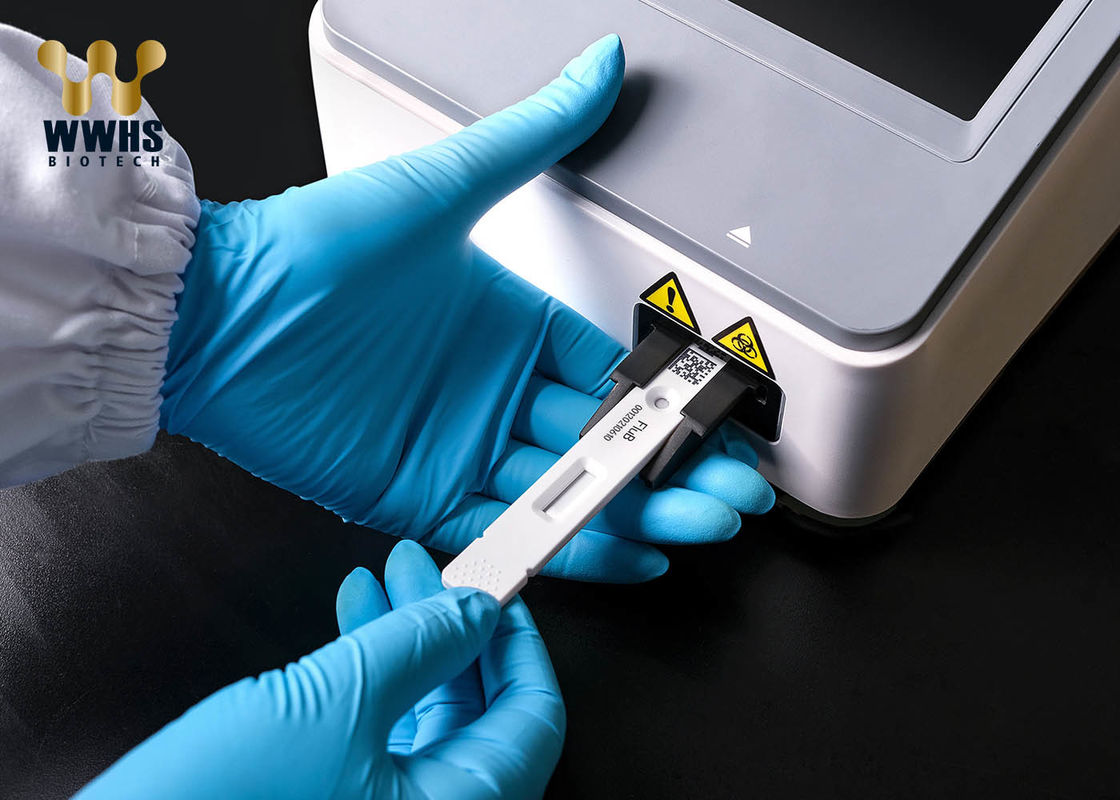 FluB Real Time PCR Kits การทดสอบขั้นตอนเดียว FIA Rapid Quantitative Test Kit 20T Package